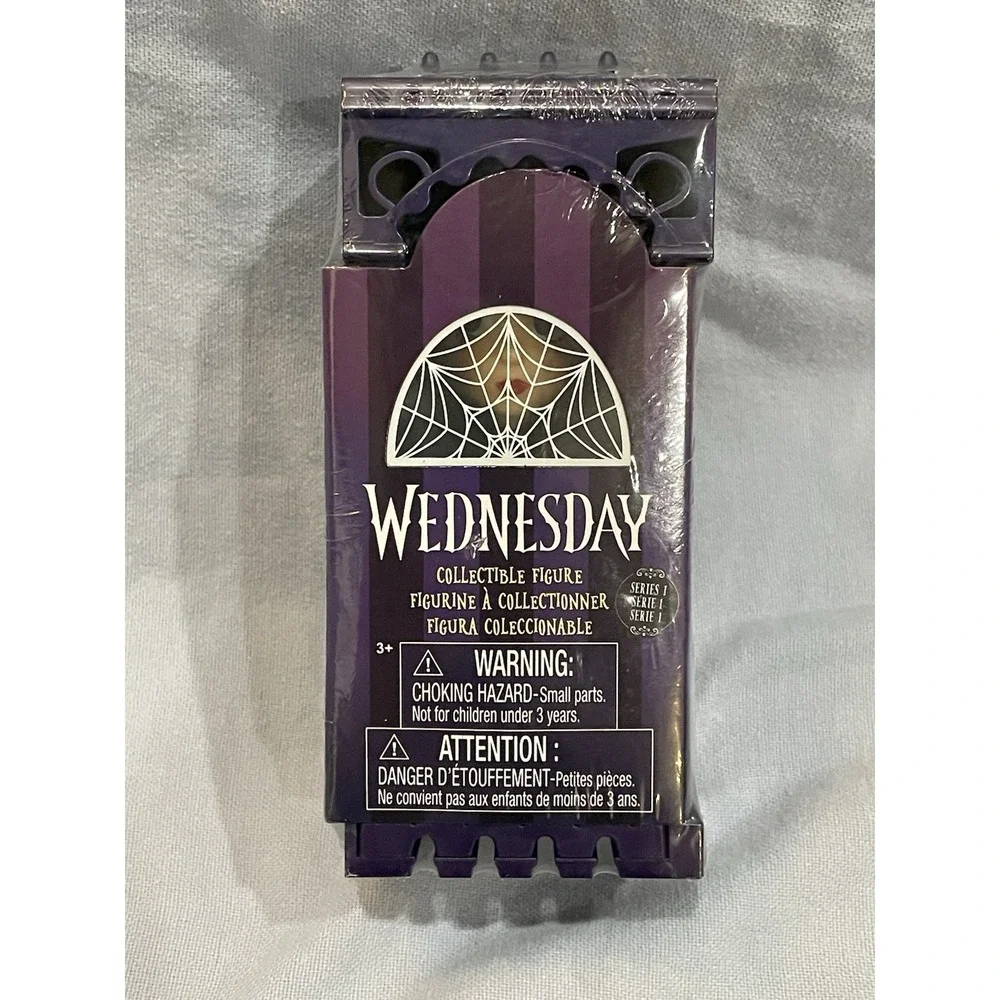 Just Play Wednesday Collectible Figure Series 1 Stackable House Dress Wednesday